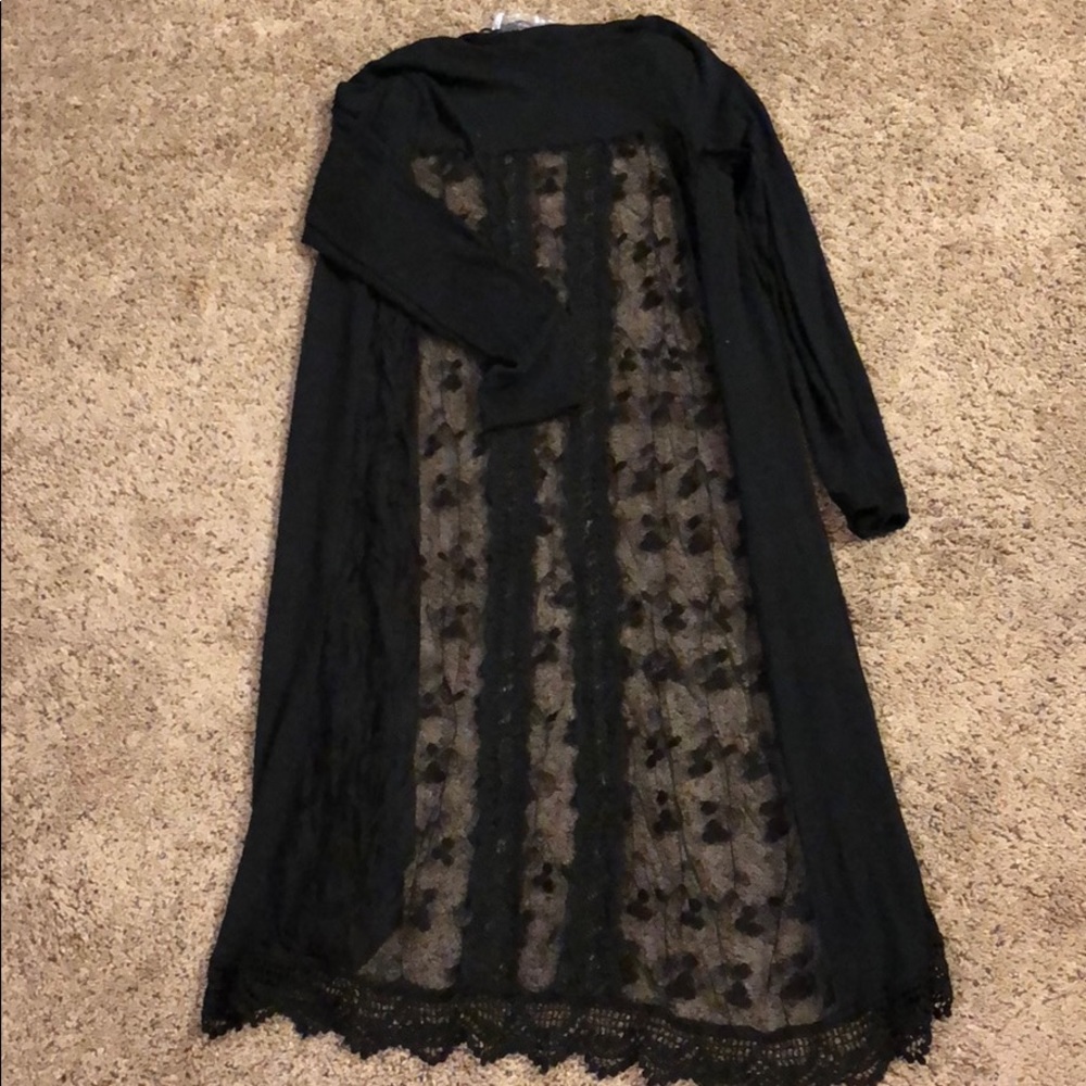 Lightweight black cardigan